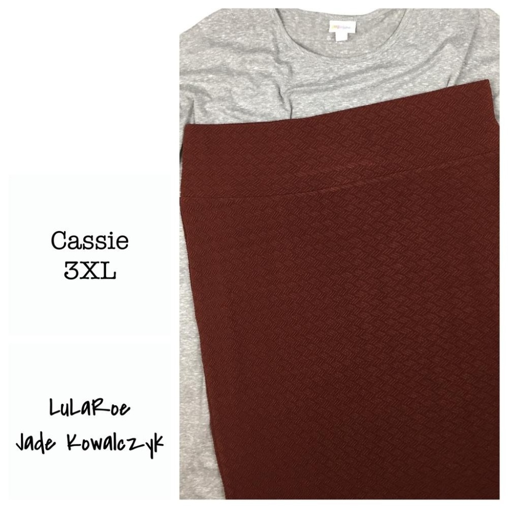 NWT LuLaRoe Cassie Pencil Skirt